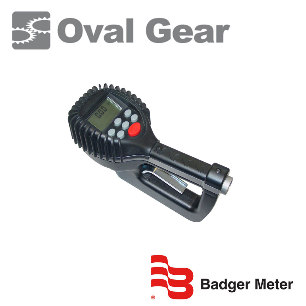 Badger Meter Industrial Oval Gear Industrial Handheld Meter
